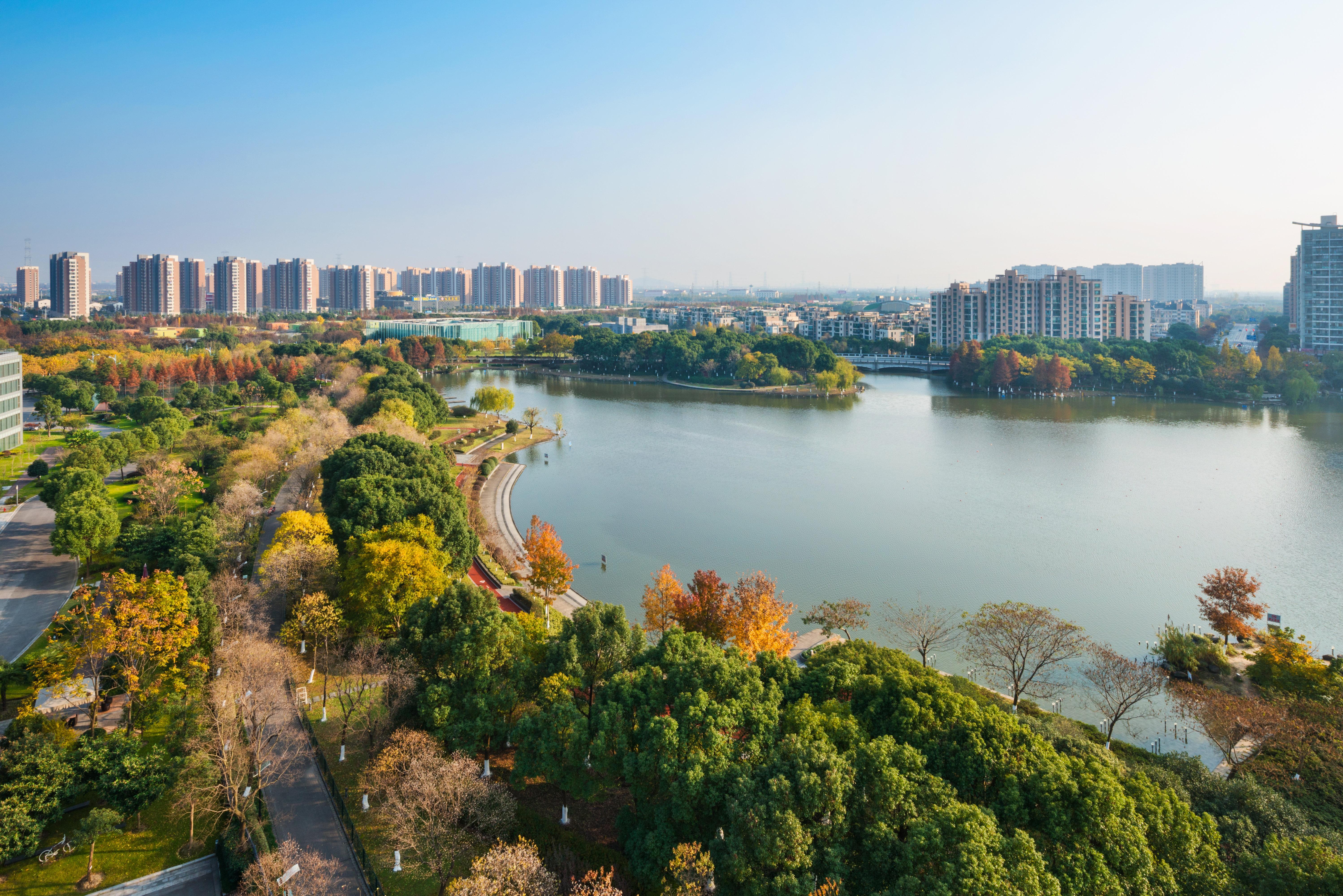 Crowne Plaza Shanghai Xiayang Lake By Ihg Qingpu Eksteriør bilde